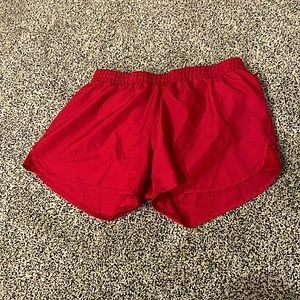 I am selling red Augusta sportswear shorts!! They are moisture management!